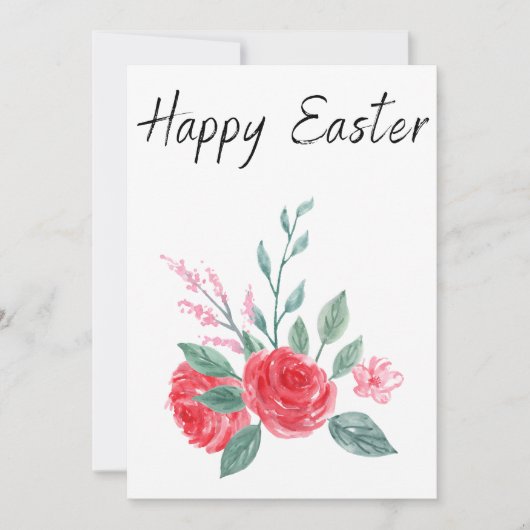 イースター カードセット - イースター ウサギとヒナ シーズンカード (正面)