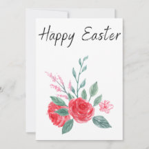 イースター カードセット - イースター ウサギとヒナ