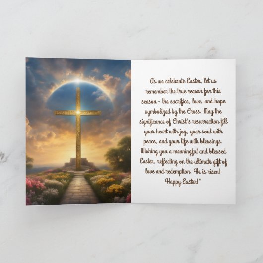 イースター カード (内部)