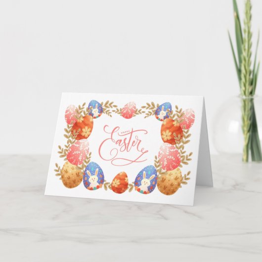 イースター カード (正面)