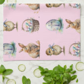 イースター キッチンタオル (折り畳み)