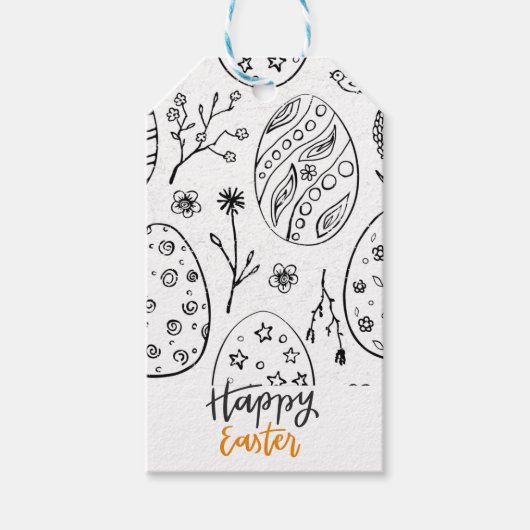 イースター ギフトタグ (正面)