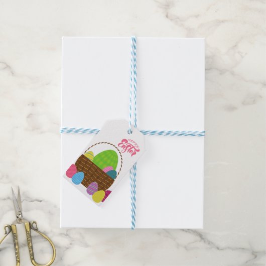 イースター ギフトタグ (より糸付き)