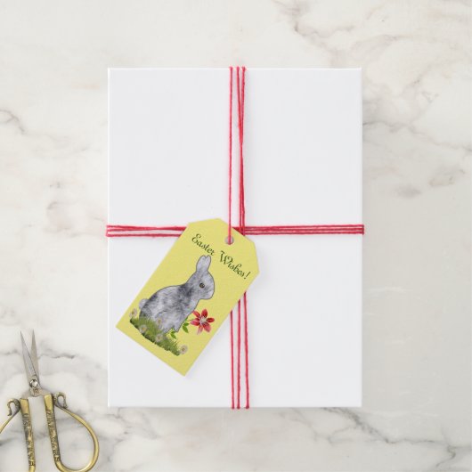 イースター ギフトタグ (より糸付き)