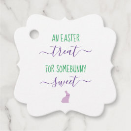 イースター ギフト タグ, イースターのお菓子 Somebunny Sweet フェイバータグ