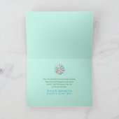 イースター-ギンガムのデイジー-司祭 シーズンカード (内部)