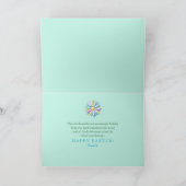 イースター – ギンガムデイジー – マイスペシャル姪 シーズンカード (内部)