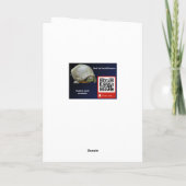 イースター/クリスチャンのグリーティングカードのユリ シーズンカード (裏面)