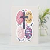 イースター・クリスチャン・カード、イースター・エッグ、イエズス・クロス シーズンカード (スタンド正面)