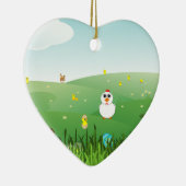 イースター・グラス セラミックオーナメント (右)