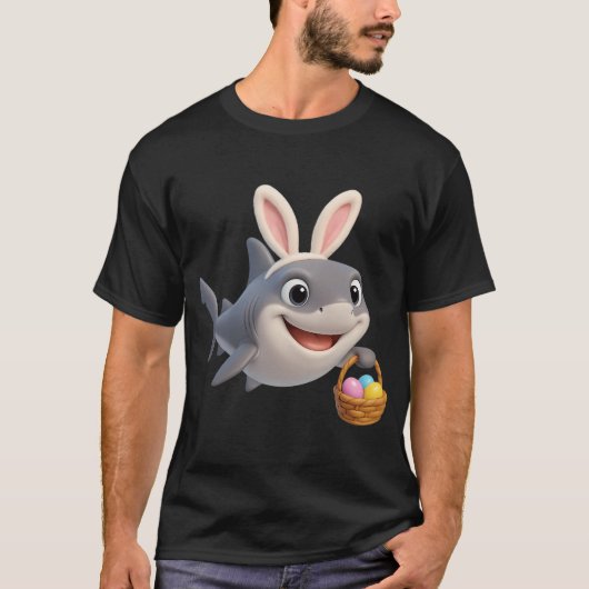 イースター グレイリーフシャーク Tシャツ (正面)