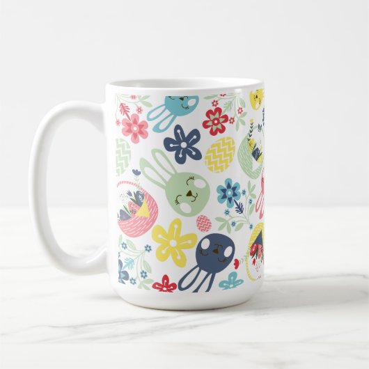 イースター コーヒーマグカップ (左)