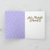 イースター-ゴールデン・リトリーバー-フランク シーズンカード (内部)