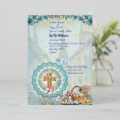 イースター シグネチャー 教会 招待状 (立ち正面)