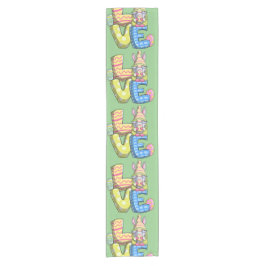 イースター ショートテーブルランナー