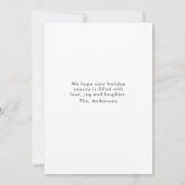 イースター シンプル フォト |  オーダーメイド イースター 招待状 (裏面)