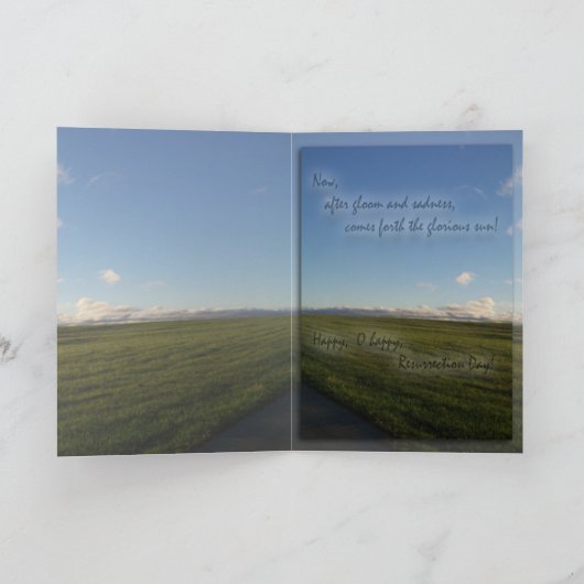 イースター シーズンカード (内部)