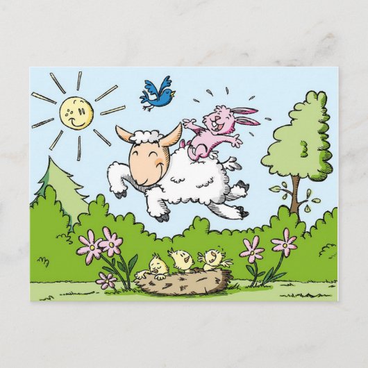 イースター シーズンポストカード (正面)