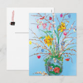 イースター- シーズンポストカード (正面/裏面)