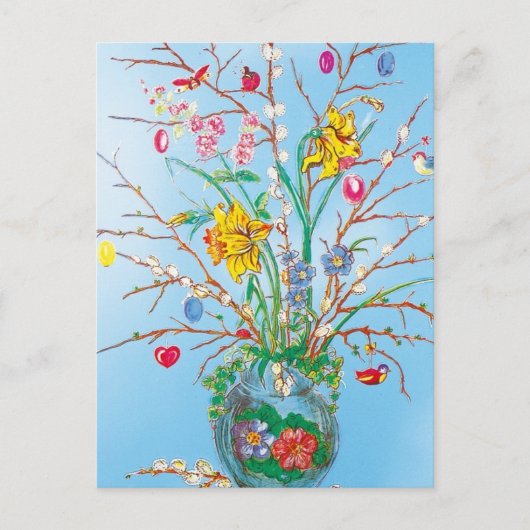 イースター- シーズンポストカード (正面)