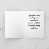 **イースター・シーンソンを始める" シーズンカード (内部)