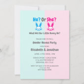 イースター・ジェンダー・リビール・パーティー 招待状 (正面)