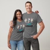 イースター・スクワッド パンダ うさぎの耳の看護師 聴診器 Tシャツ (ユニセックス)