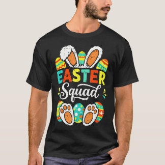 イースター スクワッド ファミリー マッチング カップル Tシャツ