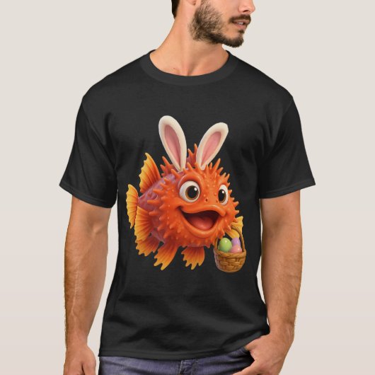 イースター・スコーピオン・フィッシュ Tシャツ (正面)