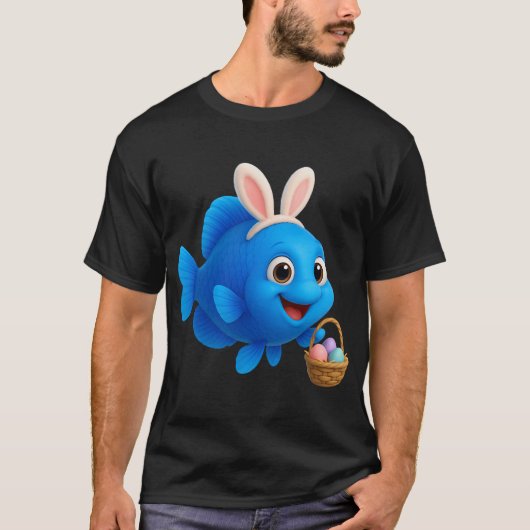 イースター・スズメダイ Tシャツ (正面)
