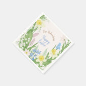 イースター スタンダードカクテルナプキン (角)