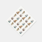 イースター スタンダードカクテルナプキン (角)