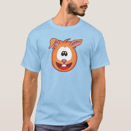 イースター スニージーズ ハッピー オレンジ うさぎ Tシャツ