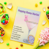 イースター スプリング マルティーニ カクテル レシピ ポストカード