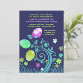 イースター タイム バースデー インビテーション (スタンド正面)