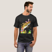 イースター タラ 魚 うさぎ たまご 狩り タラ イースター サンデー Tシャツ (正面フル)