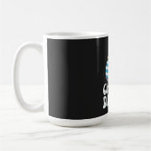 イースター チキンは私がかわいい卵だと思う コーヒーマグカップ (左)