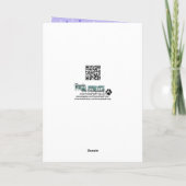 イースター-チョコレートラブラドール- Hershey シーズンカード (裏面)