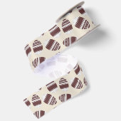 イースター チョコレート エッグ柄 サテンリボン (裏面)