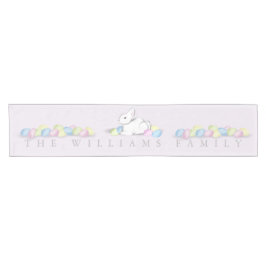 イースター テーブルランナー ウサギ 白