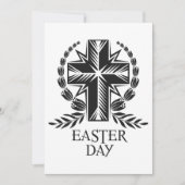 イースター デイ クロス 招待状 (正面)