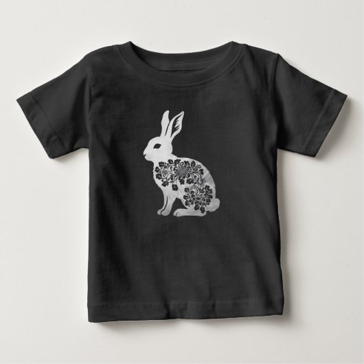 イースター・デイ・バニー・ラビット ベビーTシャツ (正面)