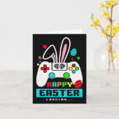 イースター デー ウサギ 卵 ビデオ ゲーム 男の子 女の子 子ども ガ カード (黄色い花)