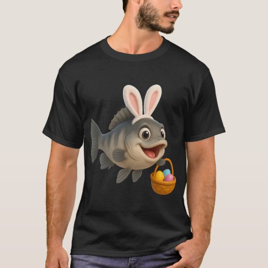 イースター ナイルパーチ Tシャツ (正面)
