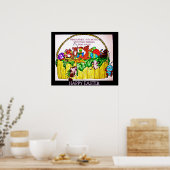 イースター、ニブル、ニブルマウスのポスター ポスター (キッチン)