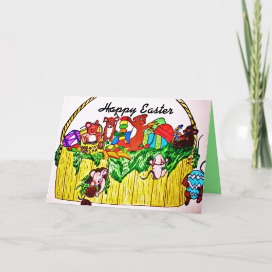 イースター、ネズミはキャンディーカードを盗む シーズンカード (正面)