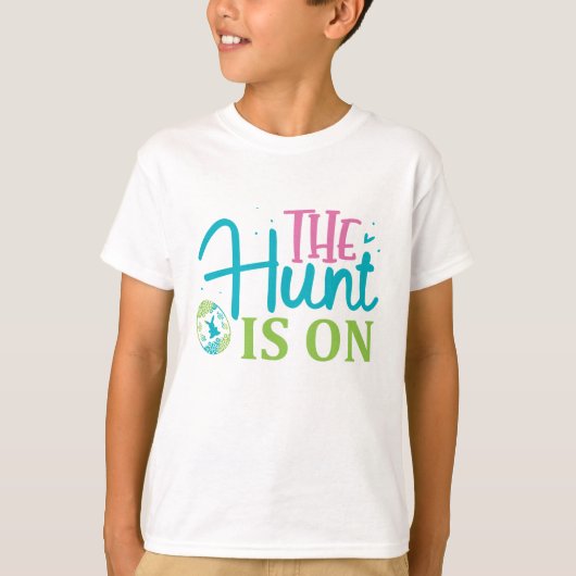 イースター・ハント開始！ Tシャツ (正面)