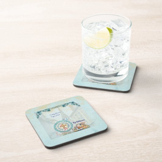 イースター ハード プラスチック コースター (右側)