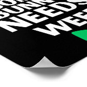 イースター・バニーに大麻が必要 ポスター (角)
