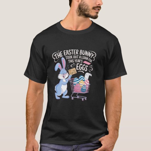 イースター・バニーの高価な卵 Tシャツ (正面)